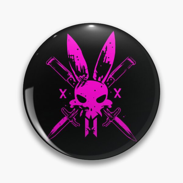 Artikelvorschau, Kopie von Bunny Ninja Cross Bones entworfen und verkauft von blackdogshop.