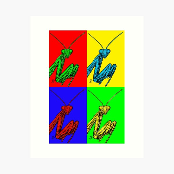 Item preview, FOUR TIMES PRAYING MANTIS designed and sold by lautir.