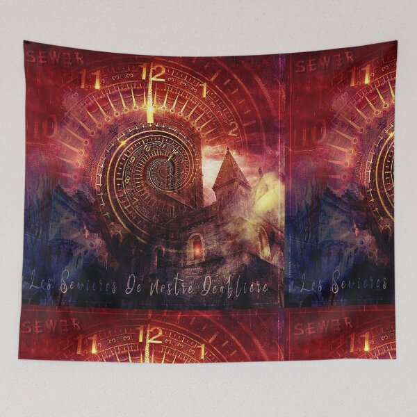 Item preview, SEWER - "Les Sewieres De Nostre Deabliere" designed and sold by The Satan Records.