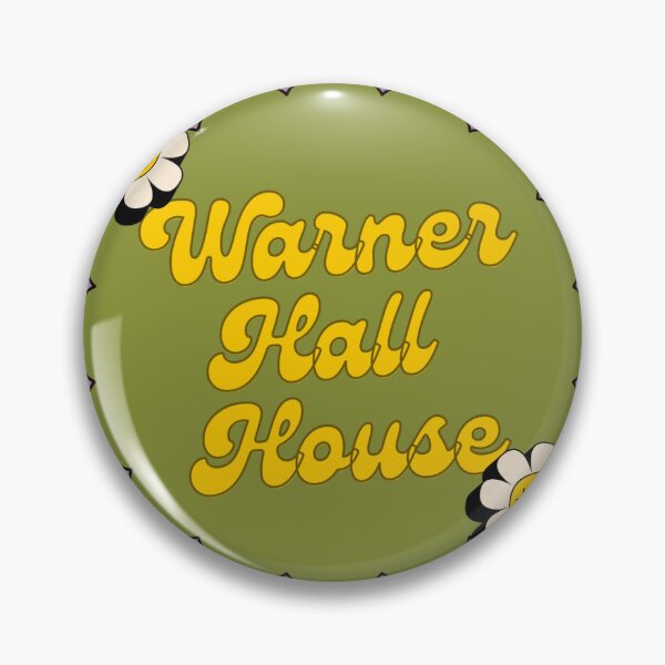 Item preview, Retro Flower Warner Hall House sticker designed and sold by alexxmeyers.