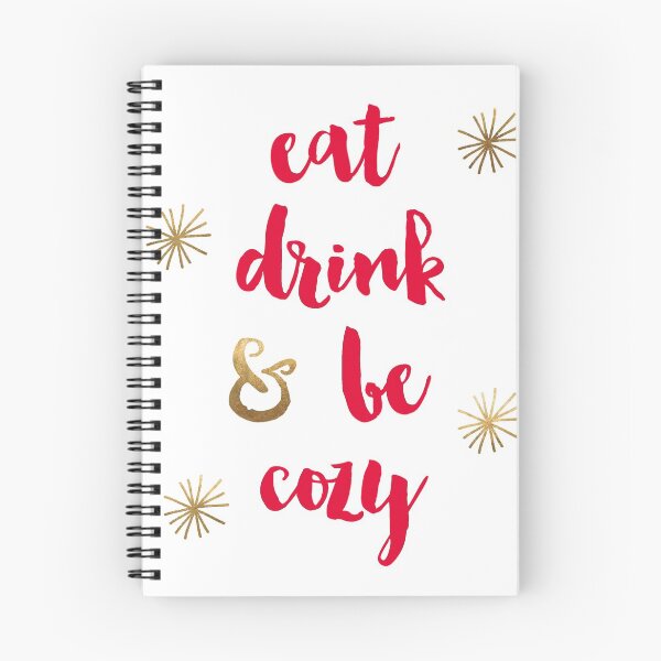 Item preview, Eat, drink and be cozy designed and sold by StudioElska.