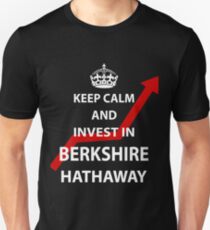 Keep Calm and Invest in Berkshire Hathaway Unisex T-Shirt