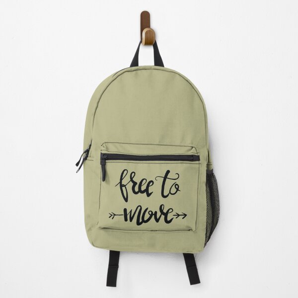 Item preview, free to move hand lettering in black color | wise quote designed and sold by Graciaisgrace.