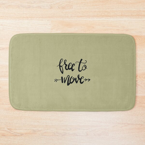 Item preview, free to move hand lettering in black color | wise quote designed and sold by Graciaisgrace.
