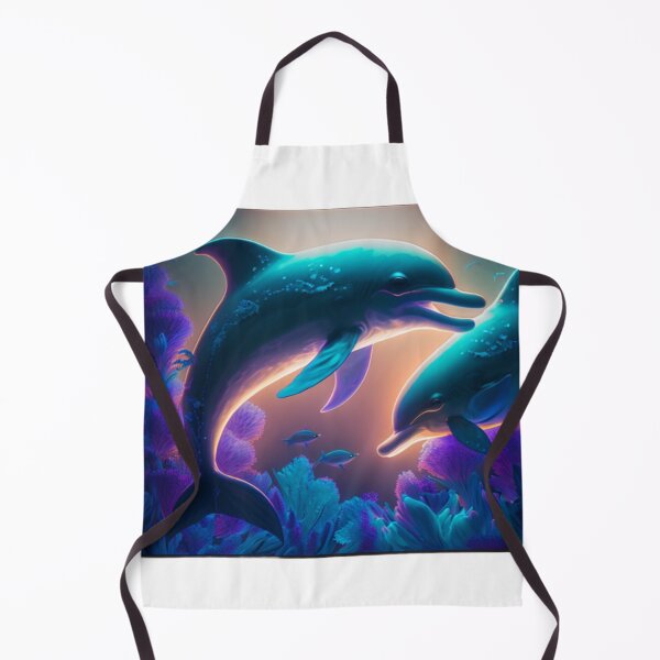 Item preview, Beautiful Dolphins - Cuteness Art designed and sold by GloriousArtSKD.