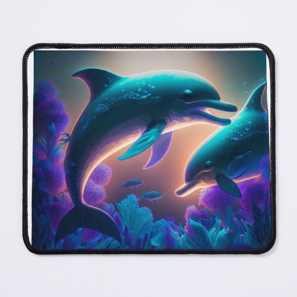 Item preview, Beautiful Dolphins - Cuteness Art designed and sold by GloriousArtSKD.