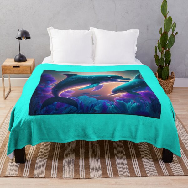 Item preview, Beautiful Dolphins - Cuteness Art designed and sold by GloriousArtSKD.
