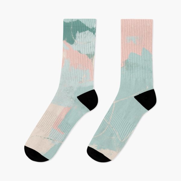 Item preview, Abstract Pastel Pink and Green designed and sold by kasamor.