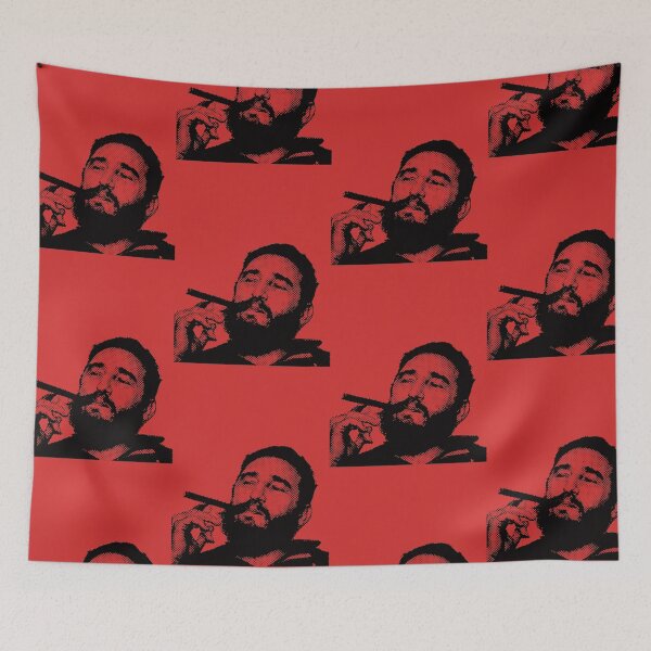 Item preview, Young Fidel Castro Smoking Cigar designed and sold by ibadishi.
