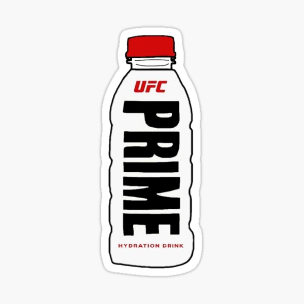 "PRIME HYDRATION MMA BOTTLE" Sticker for Sale by MerchGenerator Redbubble