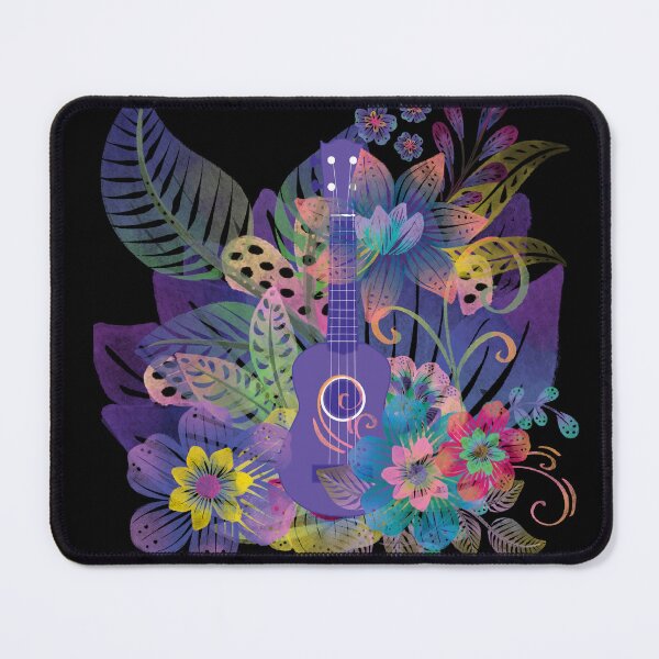 Item preview, Ukulele composition with flowers designed and sold by piesdesignart.
