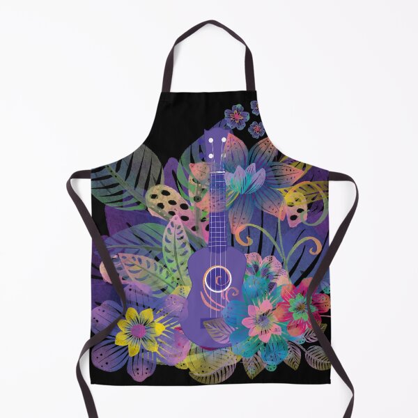 Item preview, Ukulele composition with flowers designed and sold by piesdesignart.