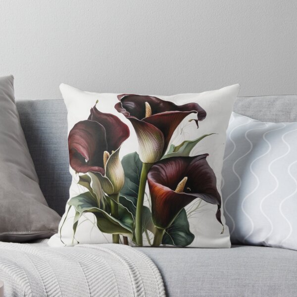 Artikelvorschau, Kastanienbraune Calla-Lilien entworfen und verkauft von Vanover Designs.