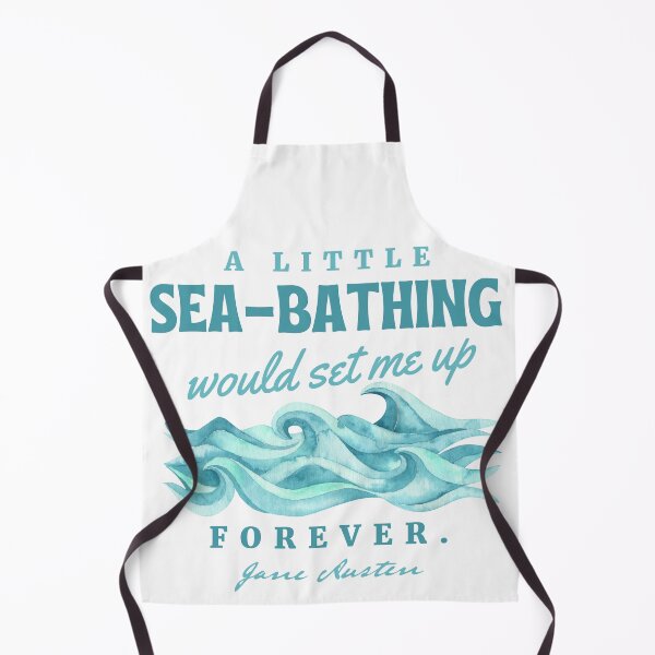 Item preview, A Little Sea-Bathing Would Set Me Up Forever | Pride and Prejudice Quote | Jane Austen Quotes | Literary Bookish Bookworm Gifts designed and sold by CastlesClassics.