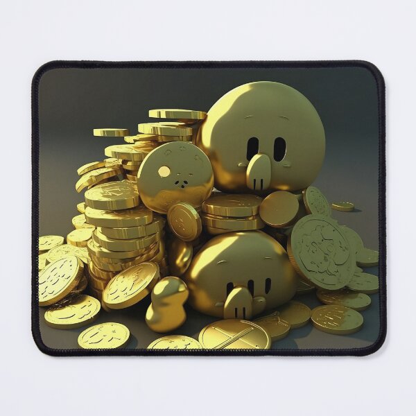 Item preview, Cartoon Gold Coins Design designed and sold by EnzoZs.