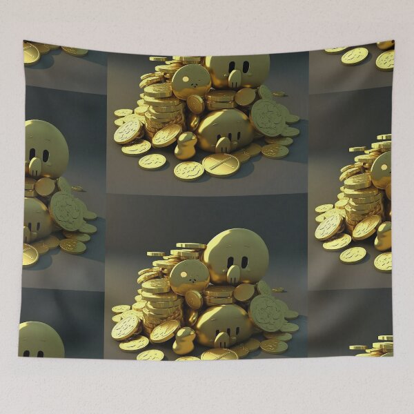 Item preview, Cartoon Gold Coins Design designed and sold by EnzoZs.