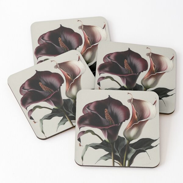Item preview, Maroon Calla Lilies  designed and sold by Vanover Designs.