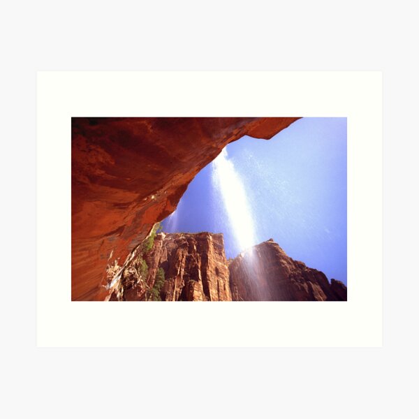 Emerald Falls Art Print