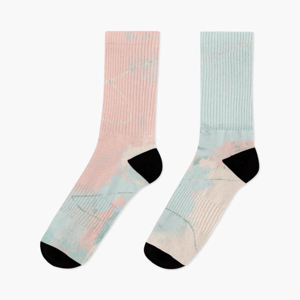 Item preview, Pretty Abstract Blush Pink and Pastel Blue Green designed and sold by kasamor.
