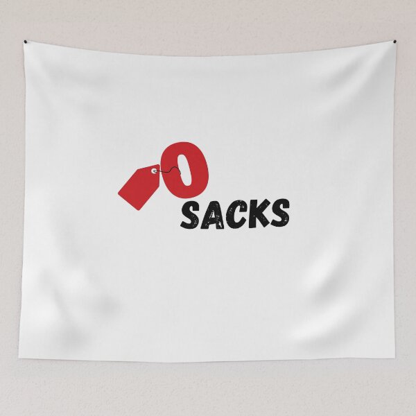 Item preview, 0 Sacks - Zero Sacks Funny meme - Classic designed and sold by ikiim-boutique ⭐⭐⭐⭐⭐.
