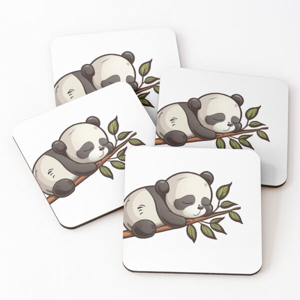 Item preview, Cute slothful sleeping panda designed and sold by RESToRAPTOR.