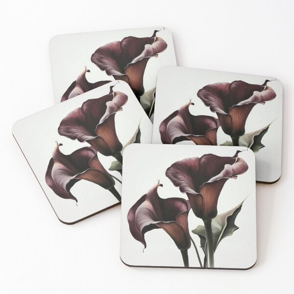 Item preview, Maroon Calla Lilies  designed and sold by Vanover Designs.