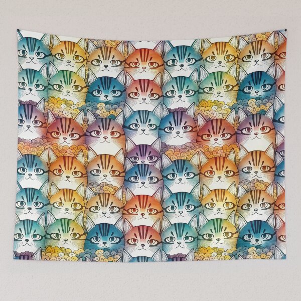 Item preview, Cats Pattern designed and sold by excelente.