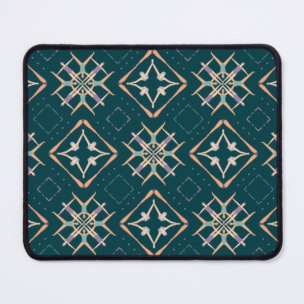 Item preview, Synchronised swimmers on green background - repeat pattern designed and sold by LucyFaulke.