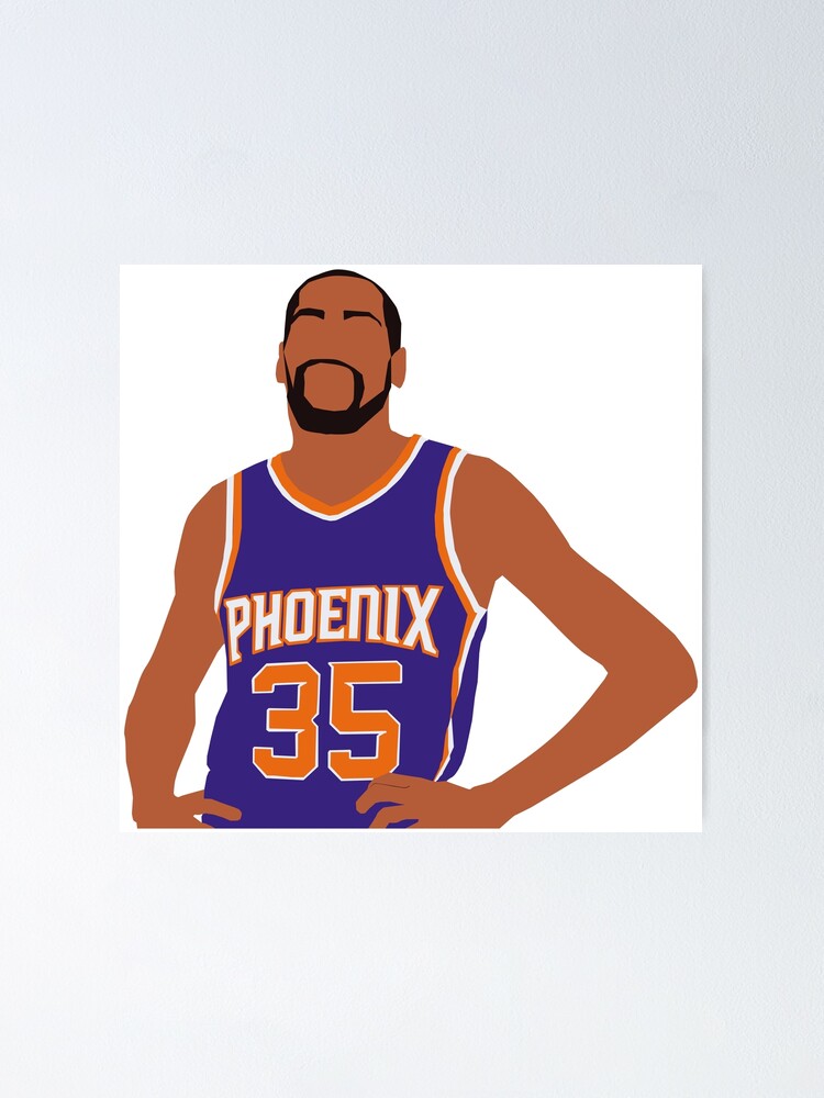 Kevin Durant - Suns Sticker for Sale by worindteam