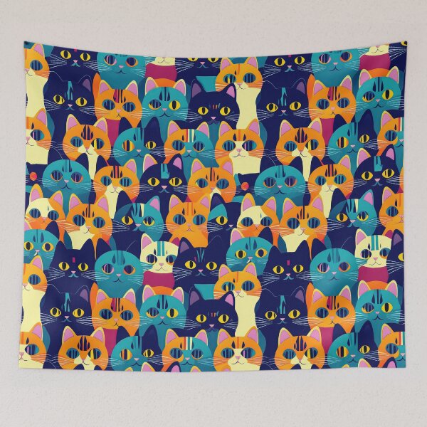 Item preview, Cats Pattern designed and sold by excelente.