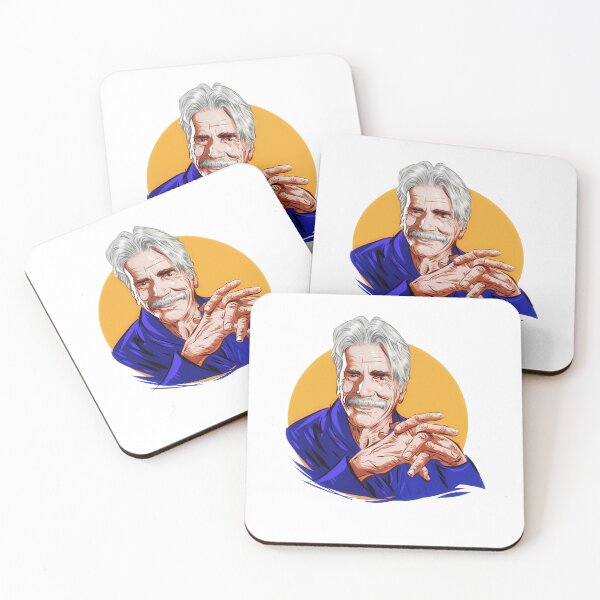 Item preview, Sam Elliott - An illustration by Paul Cemmick designed and sold by DemminLiesel.
