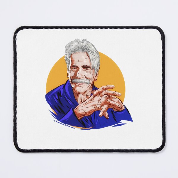 Item preview, Sam Elliott - An illustration by Paul Cemmick designed and sold by DemminLiesel.