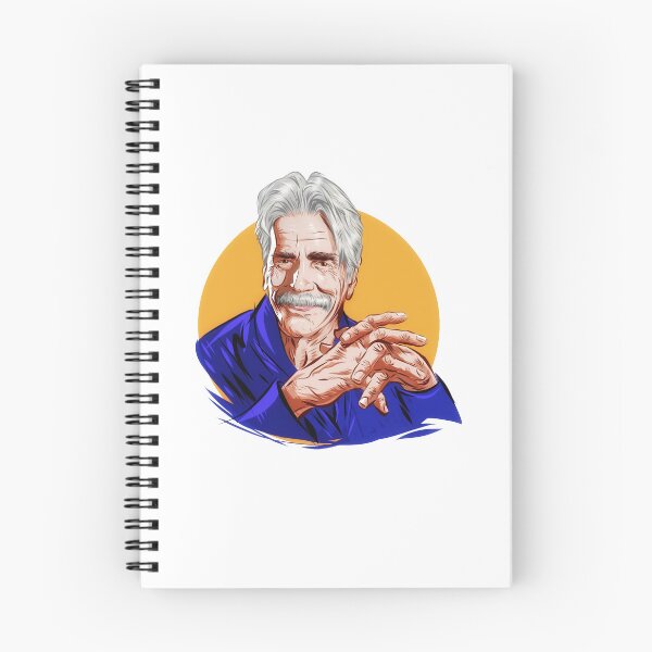 Item preview, Sam Elliott - An illustration by Paul Cemmick designed and sold by DemminLiesel.