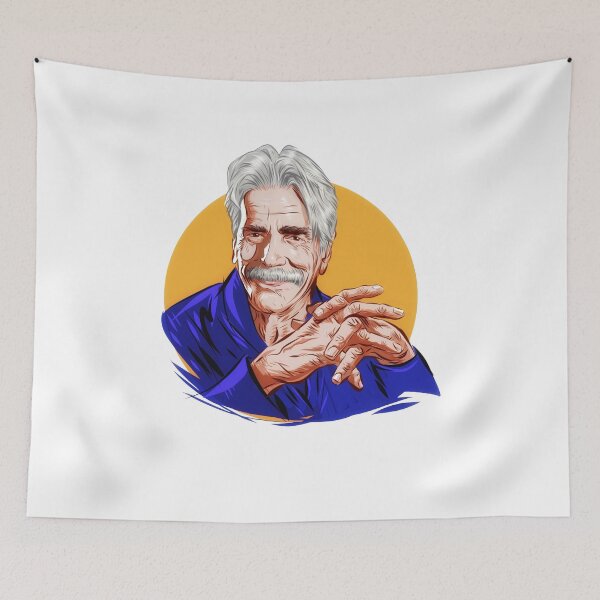 Item preview, Sam Elliott - An illustration by Paul Cemmick designed and sold by DemminLiesel.