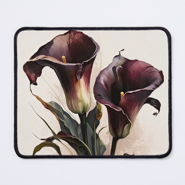 Item preview, Maroon Calla Lilies designed and sold by Vanover Designs.