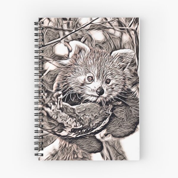 Item preview, Rustic Style - red Panda designed and sold by Jamcolors.