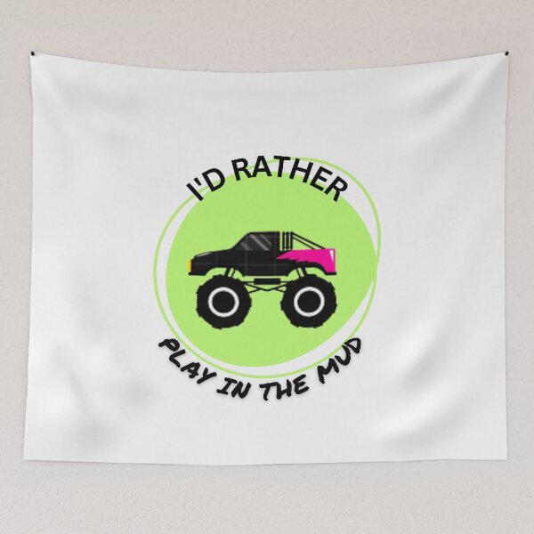 Item preview, I'd Rather Play In The Mud designed and sold by HanaiPrint.