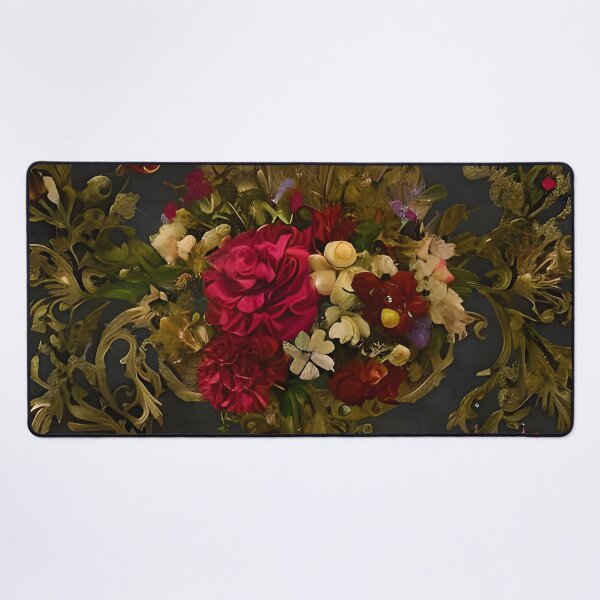 Item preview, Gothic Night Garden: A Steampunk Dream in Dark Colors designed and sold by nouveaudecor.