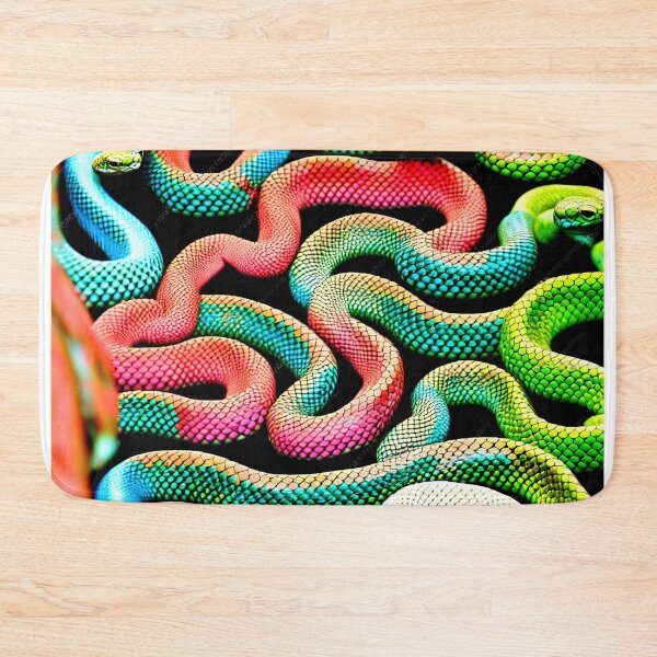 Item preview, green and red snakes designed and sold by David-Howells.