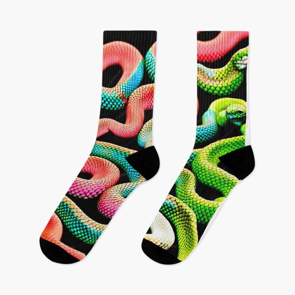 Item preview, green and red snakes designed and sold by David-Howells.