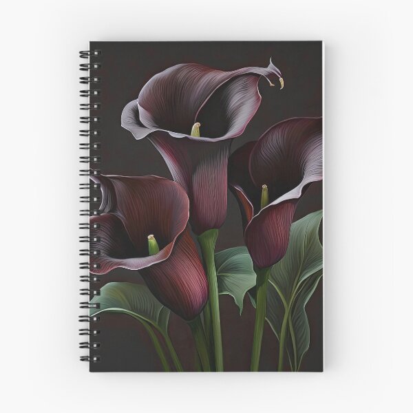 Item preview, Maroon Calla Lilies designed and sold by Vanover Designs.