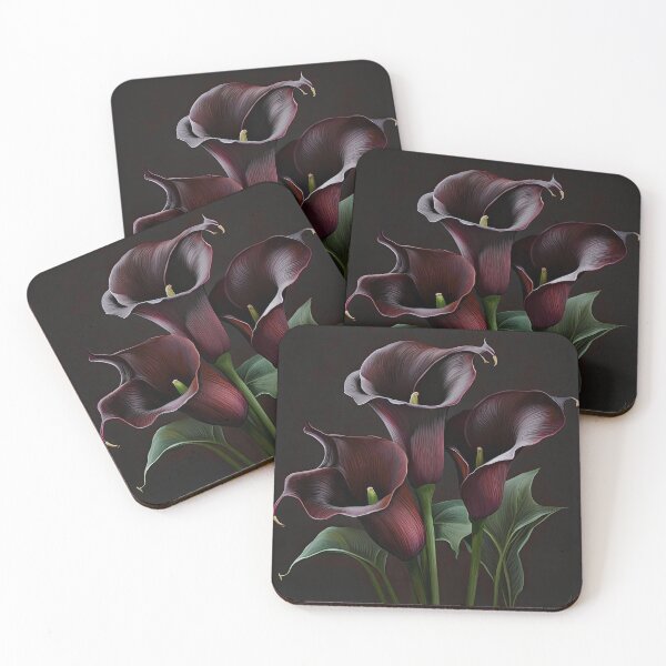 Item preview, Maroon Calla Lilies  designed and sold by Vanover Designs.