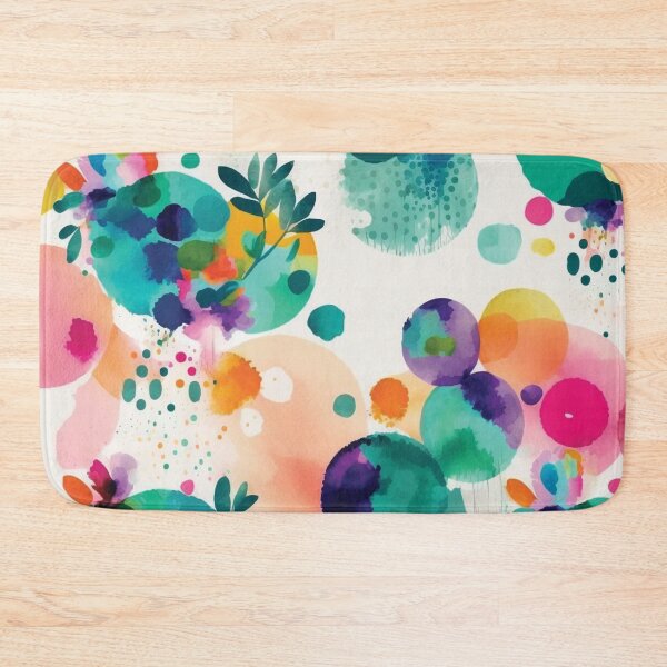 Item preview, Abstract Colorful Circles Surface Art designed and sold by LotusBlanc.