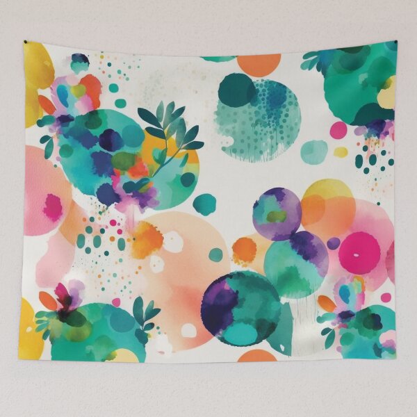 Item preview, Abstract Colorful Circles Surface Art designed and sold by LotusBlanc.