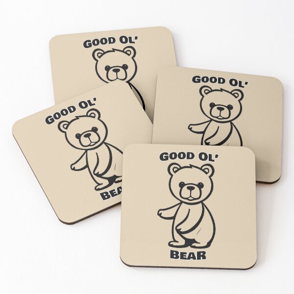 Item preview, Good Ol' Bear - If you used to be a Bear, a Good Old Bear too, you'll find this bestseller critter design perfect.   designed and sold by SeaStories88.