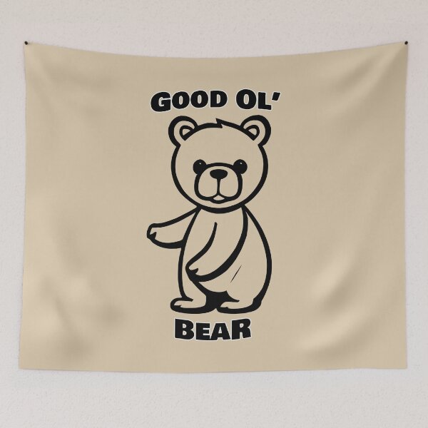 Item preview, Good Ol' Bear - If you used to be a Bear, a Good Old Bear too, you'll find this bestseller critter design perfect.   designed and sold by SeaStories88.