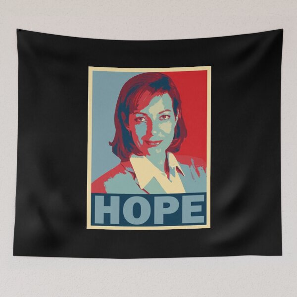 Item preview, CJ Cregg Allison Janney Hope Poster Style The West Wing Fan designed and sold by DemminLiesel.