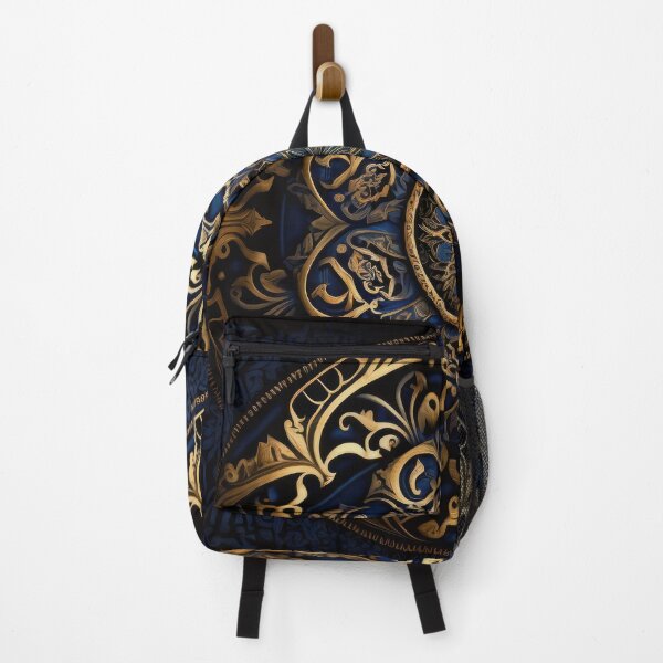 Item preview, darkblue and golden mandala designed and sold by Gatterwe.