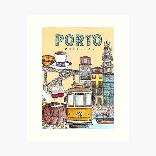 Best of Oporto Art Print