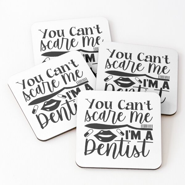 Item preview, YOU CAN'T SCARE ME I'M A DENTIST designed and sold by SticerOcean.